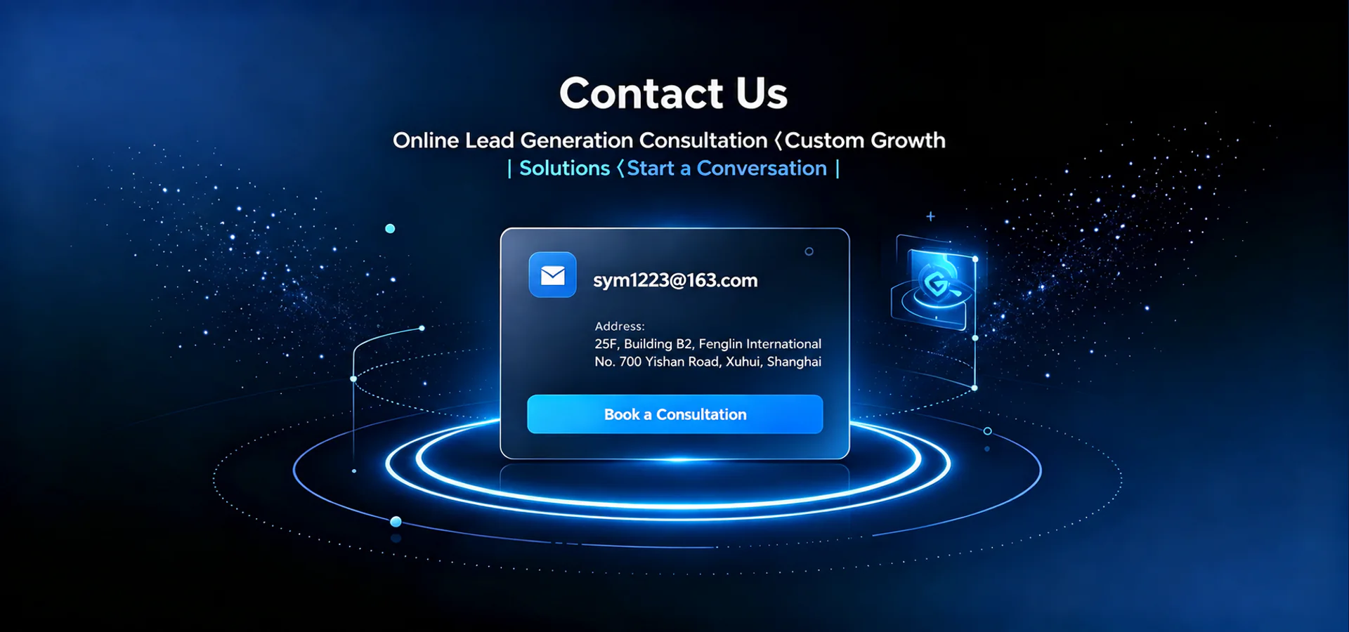 Contact SGC Video for an online lead generation consultation